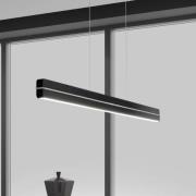 Bopp LED-pendellampe Switch, sort, længde 118 cm, metal