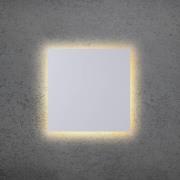 LED-væglampe BLADE Q, hvid, 34 x 34 cm, metal, dæmpbar