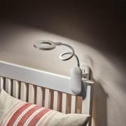 Philips LED-klemmelampe Forys med batteri