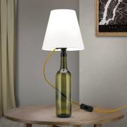 E27-fatning BOTTLE, kabel guld, længde 200 cm