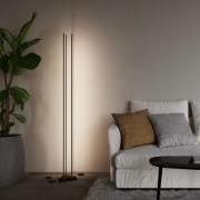 WEVER & DUCRÉ LED-gulvlampe Finlin sort 2.700 K dæmpbar
