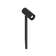 WEVER & DUCRÉ LED-spot GEO 1.0 antracit jordspyd 2700K IP65