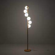 KARE Gulvlampe Scala Balls, greige, glas, 160 cm, G9
