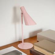 Dyberg Larsen bordlampe DL12 Mini, lyserød, E14, metal