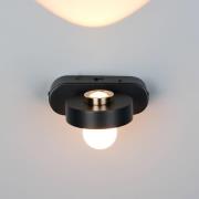 LED-væglampe Arpino sort Udhæng 15 cm Metal 2 lyskilder.