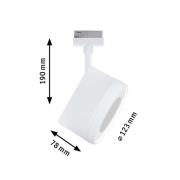 Paulmann URail LED-spot Arena, signalhvid, 2.700 K, dæmpbar