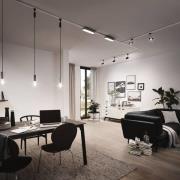 Paulmann URail skinne, signalhvid, længde 150 cm, aluminium