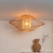 GOOD & MOJO Loftlampe Maui, natur, Ø 70 cm, bambus, E27