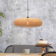 GOOD & MOJO Hængelampe Palawan, natur, Ø 60 cm, bambus, E27