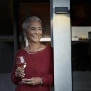 OSRAM Solar-væglampe ENDURA STYLE DOWN, grå, sensor, IP65