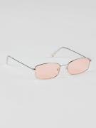 Glassy Rae Polarized Silver/Pink Mirror Solbriller pink