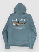 Salty Crew Bruce Fleece Kids Hættetrøje med lynlås blå