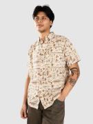 Passenger Chill Textured Short Sleeve Skjorte mønster