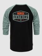 Horsefeathers Hexagon Il Raglan T-shirt sort