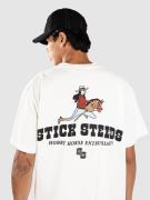 A.LAB Stick Steeds Boxy T-shirt hvid