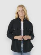 Rip Curl Oceanic Textured Shacket Skjorte sort