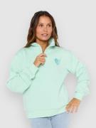 Rip Curl Half Zip Fleecepullover blå