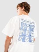 A.LAB Unhinged Animal Boxy T-shirt hvid