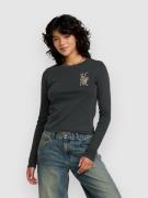 RVCA Fortune Langærmet t-shirt sort