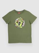 Santa Cruz Hand Dot Front Kids T-shirt grøn