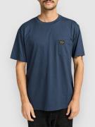 RVCA Americana Pocket T-shirt blå
