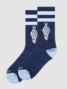 American Socks Luv You - Mid High Strømper blå