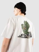 Santa Cruz BT Kendall Grid Hand T-shirt grå
