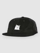 RIPNDIP Lord Nermal Corduroy Strap Back Kasket sort