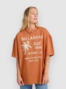 Billabong Jumps In Water T-shirt orange