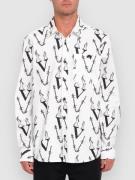 Volcom Fergadelic Woven Skjorte hvid