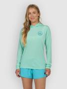 Salty Crew Heatwave Hooded Sunshirt Longsleeve Lycra blå