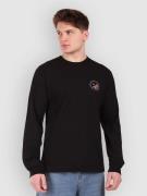 Horsefeathers Altitude Langærmet t-shirt sort