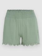 O'Neill Essentials Ava Smocked Shorts grøn