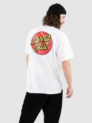 Santa Cruz Classic Dot Chest T-shirt hvid