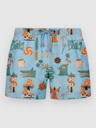The Dudes European Fantasy Blue Boardshorts mønster
