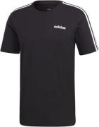 Adidas Essentials 3stripes Tee Herrer Kortærmet Tshirts Sort S