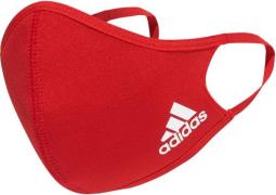Adidas 3pack Stofmasker, M/l Unisex Tilbehør Og Udstyr Rød Onesize