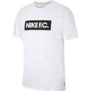 Nike F.c. Se11 Fodbold Tshirt Herrer Kortærmet Tshirts Hvid S