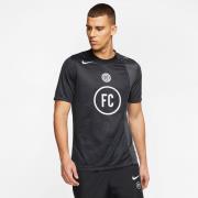 Nike F.c. Away Soccer Tshirt Herrer Kortærmet Tshirts Sort S
