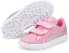 Puma Smash V2 Glitz Glam Sneakers Unisex Sko Pink 11.5c