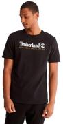 Timberland Wwes Front Tshirt Herrer Kortærmet Tshirts Sort S