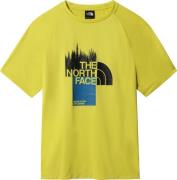 The North Face Odles Tech Tshirt Herrer Tøj Gul S