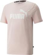Puma Essentials Logo Tshirt Herrer Kortærmet Tshirts Pink S