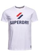 Superdry Sportstyle Classic Tshirt Herrer Kortærmet Tshirts Hvid Xs