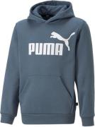 Puma Essentials Big Logo Hættetrøje Unisex Hoodies Og Sweatshirts Blå ...