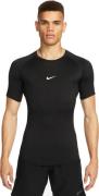 Nike Pro Drifit Tight Fitness Tshirt Herrer Kortærmet Tshirts Sort S