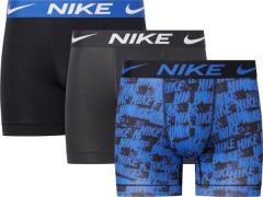 Nike Underbukser, Polyester, 3pak Herrer Undertøj Multifarvet S