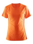 Craft Prime Tee Trænings Tshirt Damer Kortærmet Tshirts Orange M