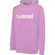 Hummel Go Logo Hættetrøje Unisex Hoodies Og Sweatshirts Lilla 164