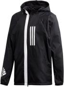 Adidas Wnd Jacket Fleece Lined Herrer Jakker Sort L